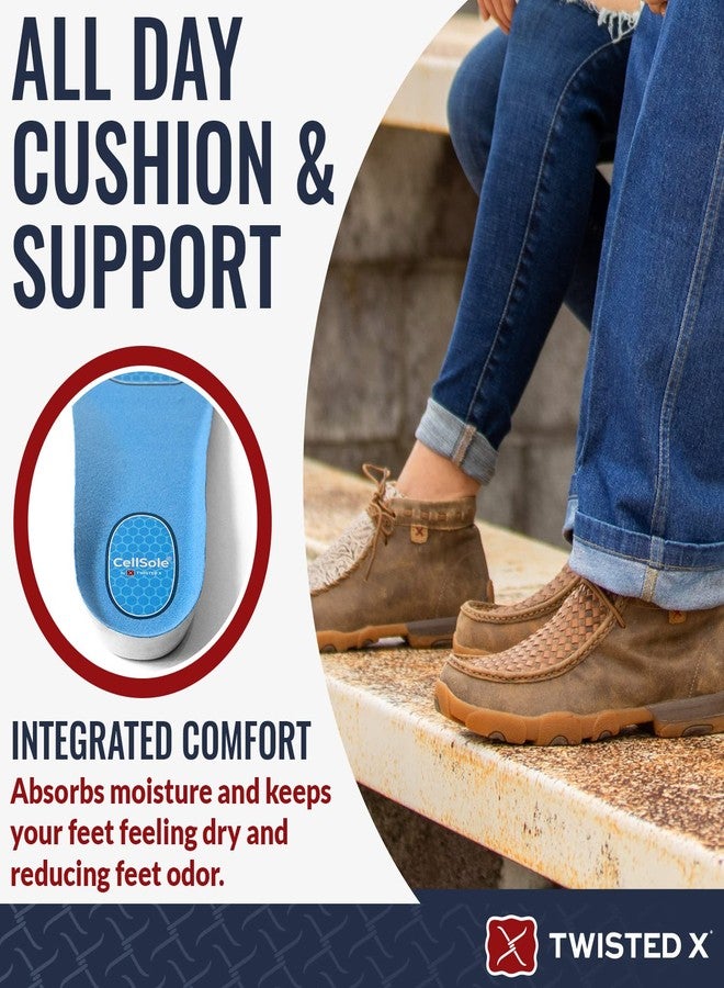 Twisted X Women’s Cellsole Regular Round Toe Shoe Pad Orthotic Inserts for All Day Comfort and Support, 6 - Image 4